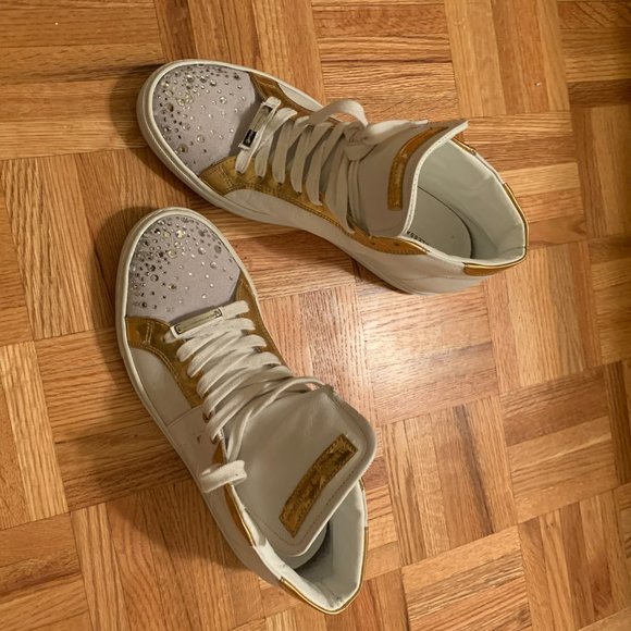 Alessandro Dell'acqua Women's White High-top - Picture 3 of 8